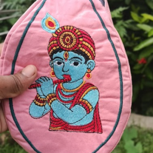 হাতে কাজ করা গোপালের জফ থলি