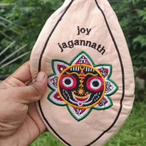 হাতে কাজ করা জগন্নাথের জপথলি